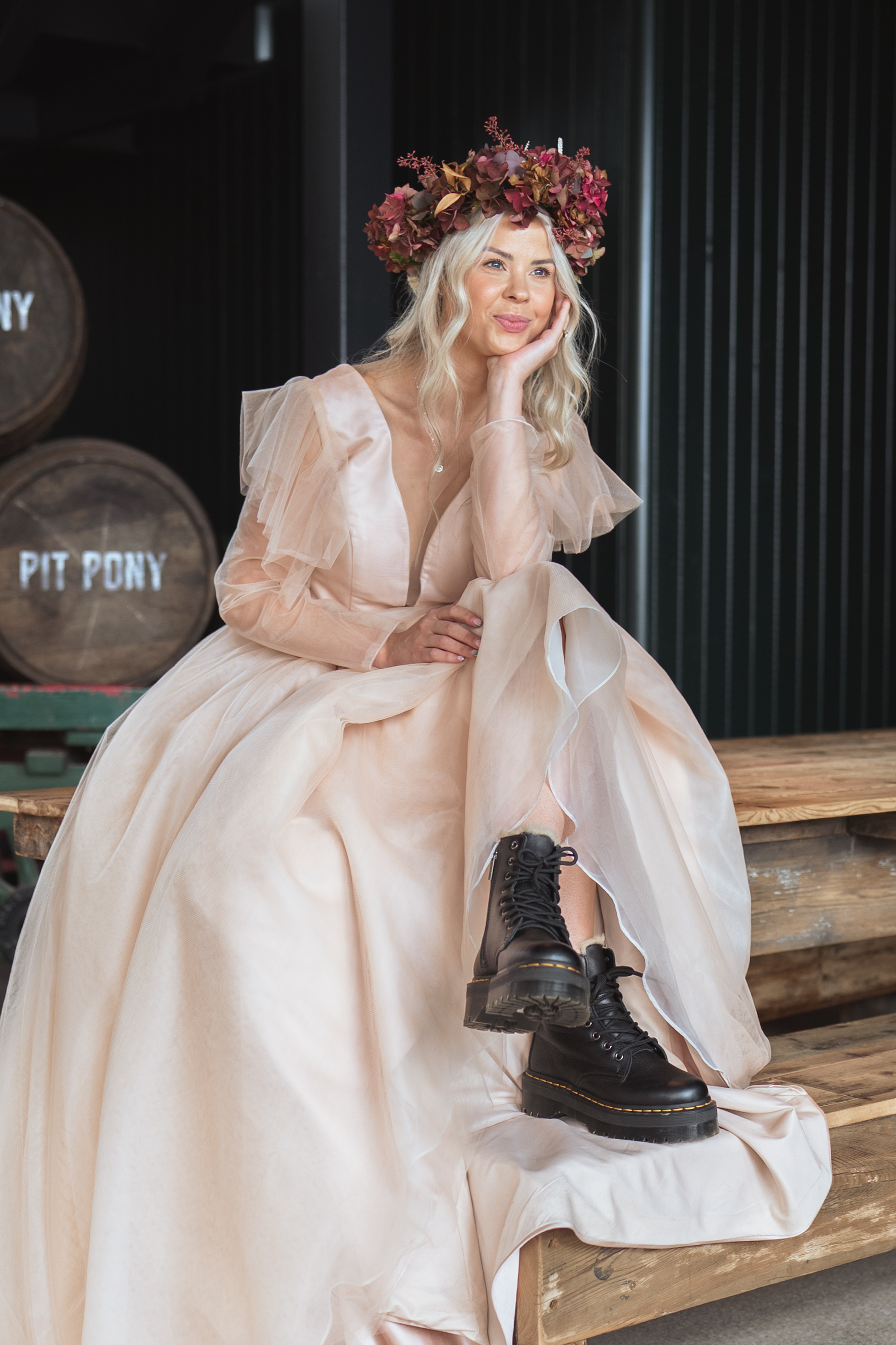 Soul Bride alternative bridal fashion — styled shoot 42