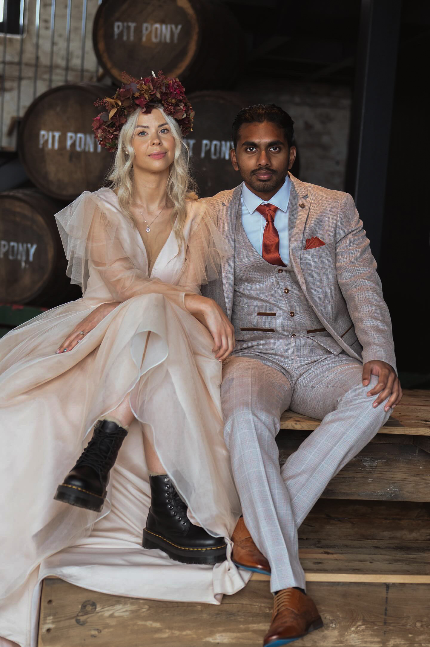 Soul Bride alternative bridal fashion — styled shoot 43